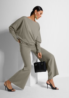 Lässiges Freizeitshirt mit Fledermausärmeln thumbnail 7