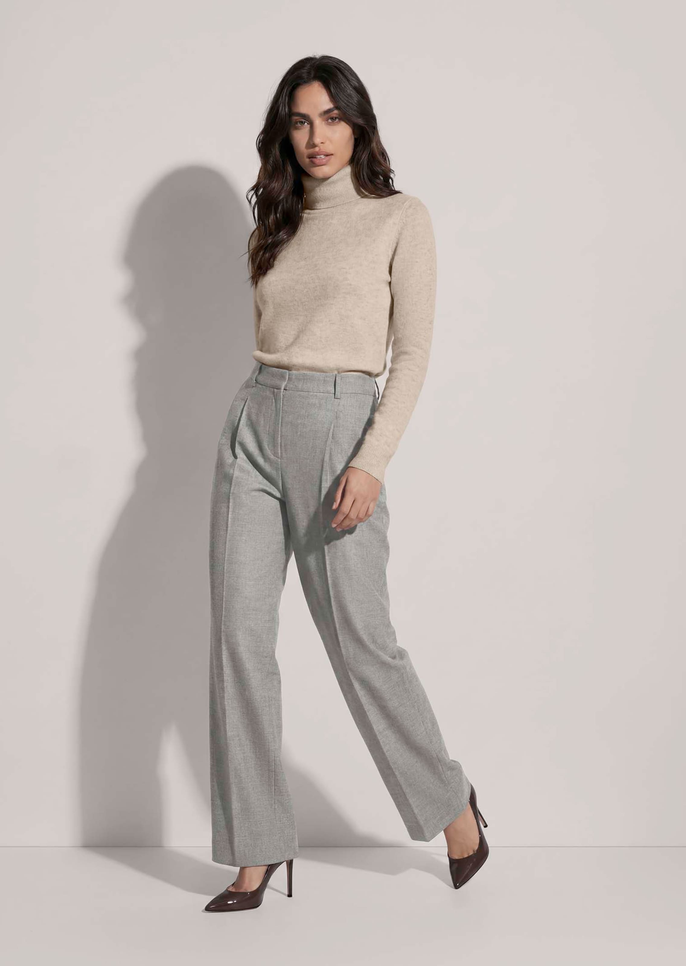 Pullover aus Kaschmir mit Rollkragen