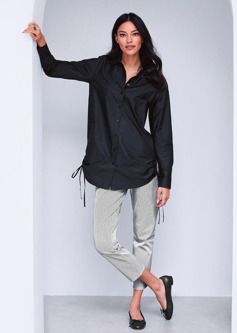 Blusenhemd im Oversized-Style