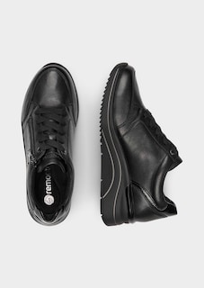 Waterafstotende sneakers van leer thumbnail 2