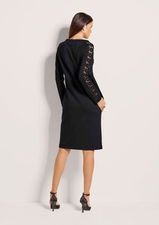 Jerseykleid mit Strass und Spitze thumbnail 3