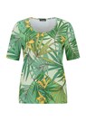 Comfortabel shirt met een tropisch dessin thumbnail 6
