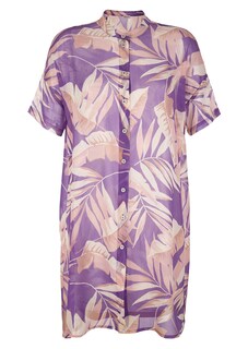 Transparente Bluse mit Knopfleiste thumbnail 6