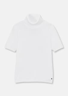 Rollkragenpullover mit kurzem Arm thumbnail 6