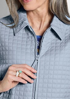 Veste matelassée au motif gaufré thumbnail 5