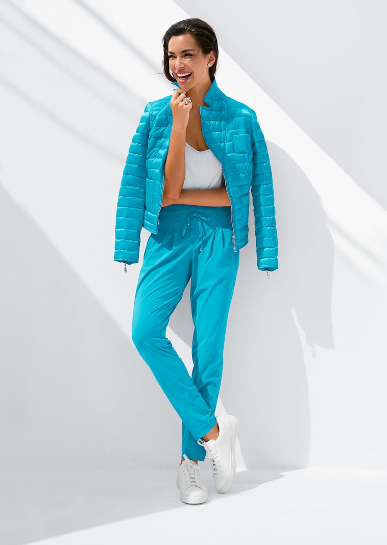 Reisefreundliche Jogg-Pants aus Microjersey