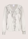 Blouse en satin avec volants thumbnail 6