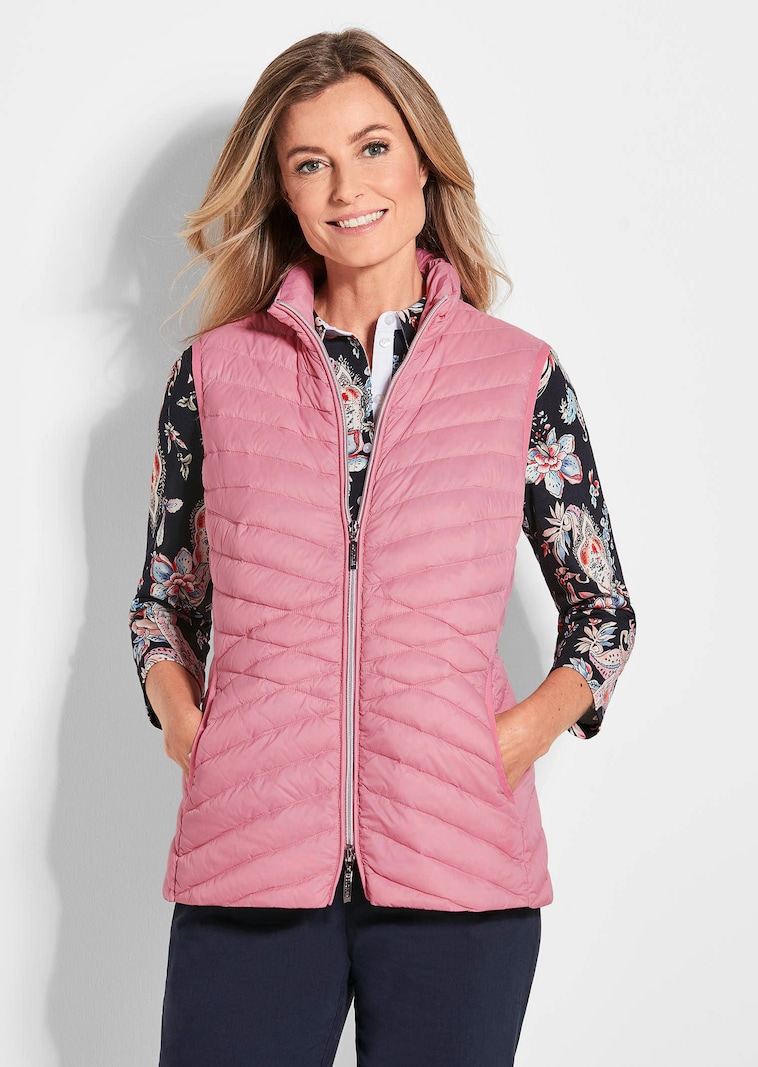 Steppweste aus leichter Daune