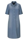 Kleid in Jeans-Optik aus reiner Baumwolle thumbnail 6