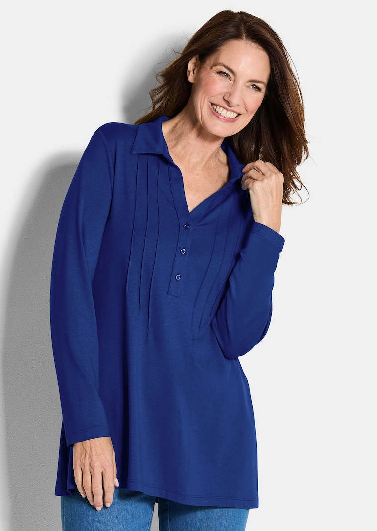 Tunika aus Viskose-Jersey