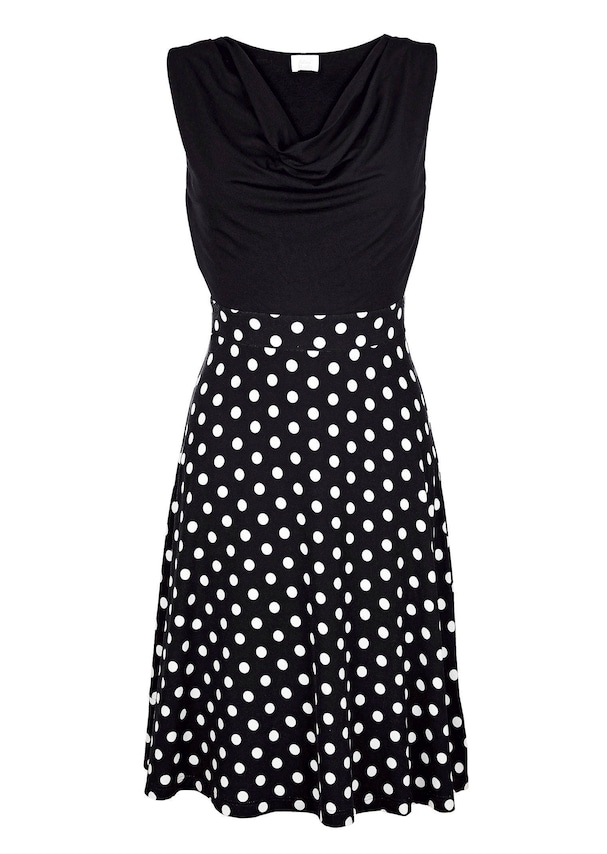 Strandkleid mit Wasserfallausschnitt 3