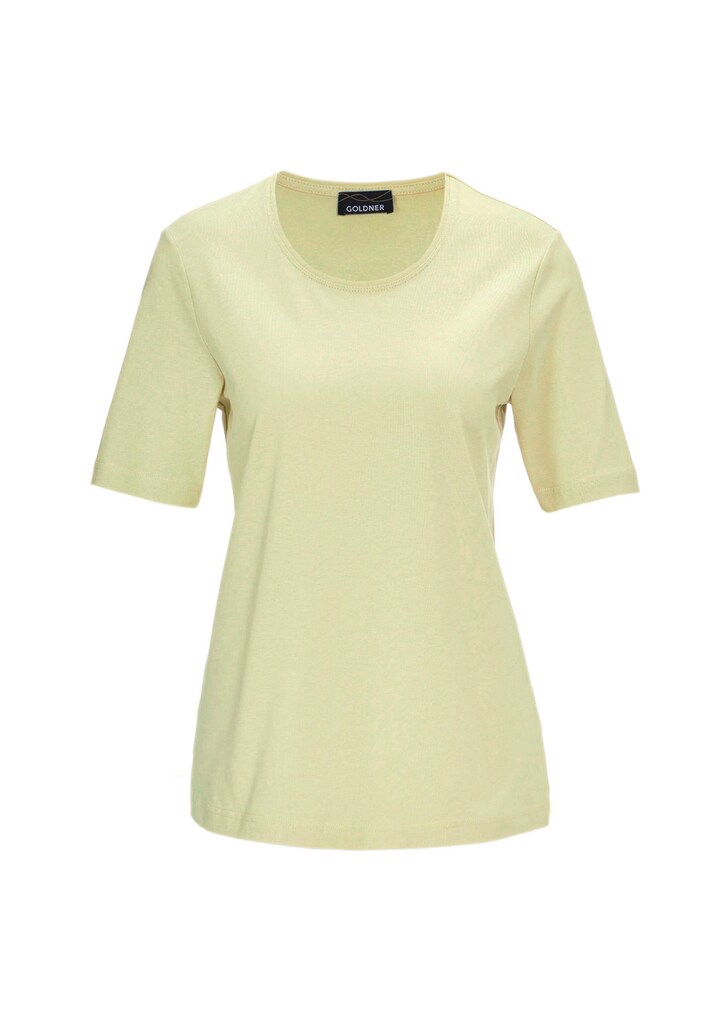 Basic T-Shirt aus reiner Baumwolle