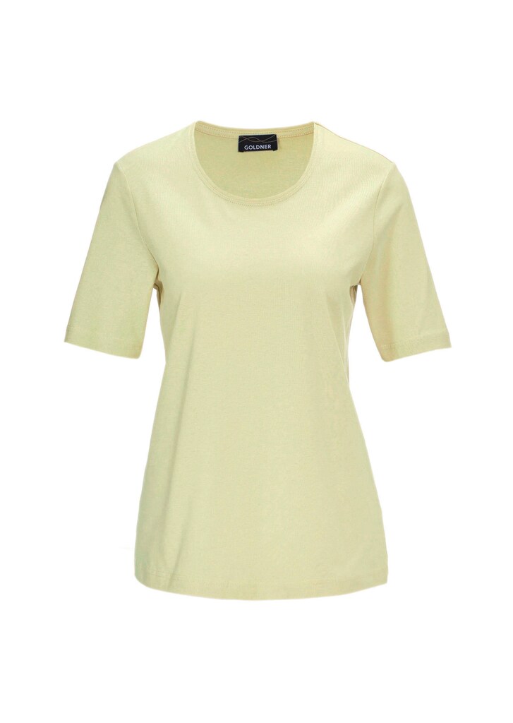 Basic T-Shirt aus reiner Baumwolle 5