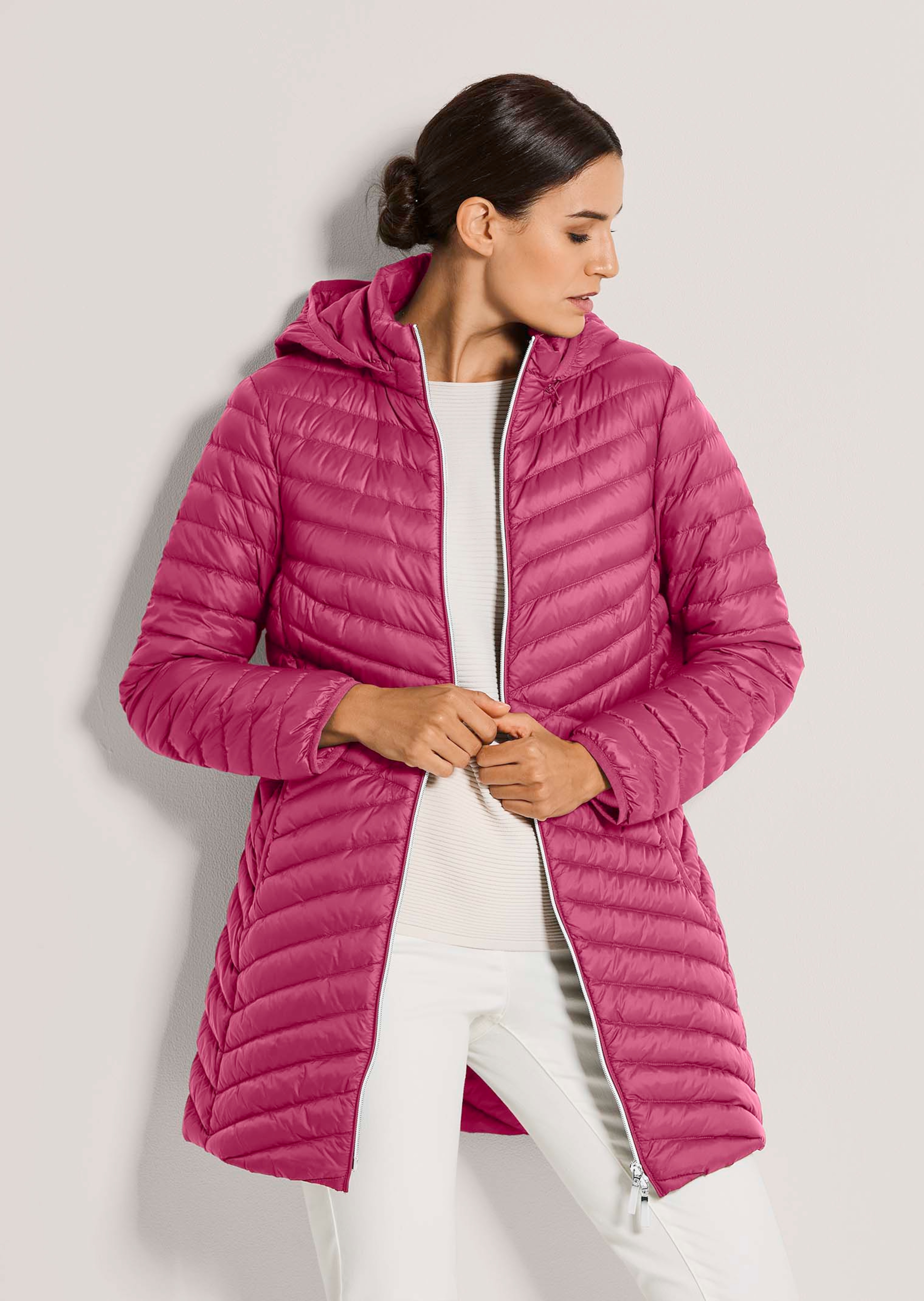 Manteau doudoune à capuche