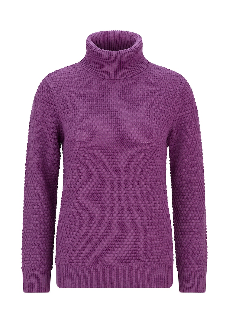 Warmer Strickpullover mit Rollkragen