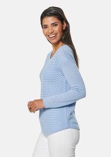 Oversize-Pullover mit Flechtmuster thumbnail 4