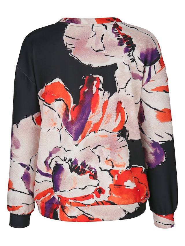 Shirt mit floralem Druck im Vorderteil 5