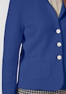 Trendy short-cut blazer in jersey with structured sections thumbnail 5