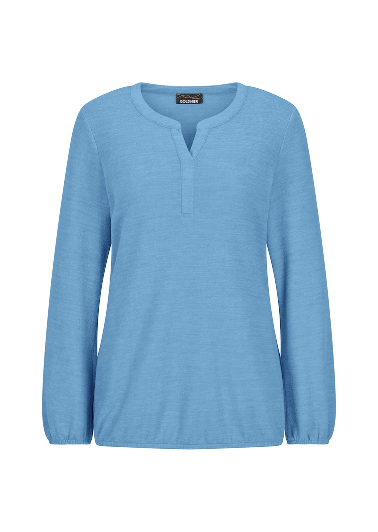 T-shirt en jersey duveteux