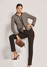 Kragenloser Pepita-Blazer thumbnail 4