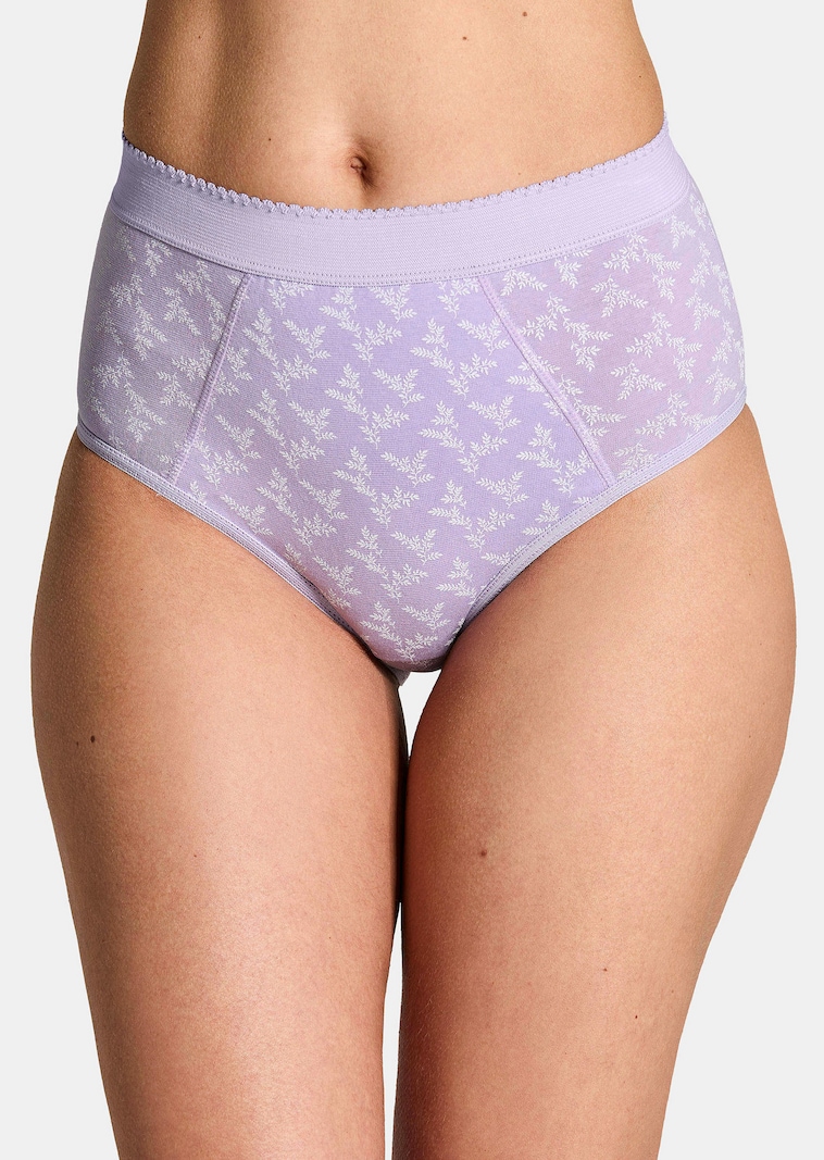 Baumwoll-Bauchwegslip im Mehrfachpack