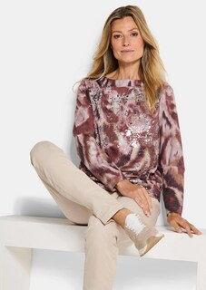 Sweatshirt in Metallic-Optik thumbnail 4