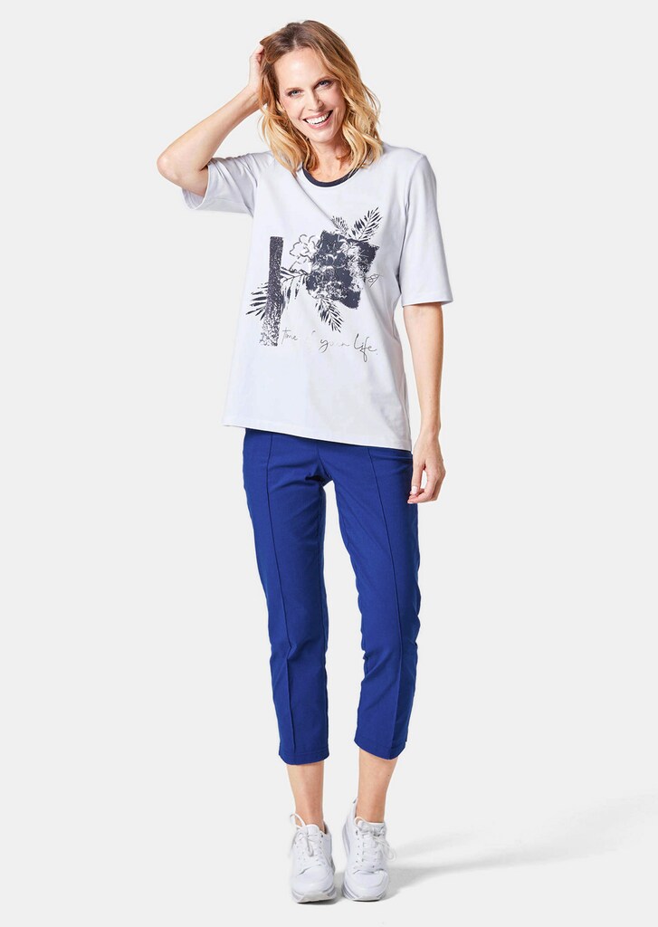 Druckshirt mit Foliendruck