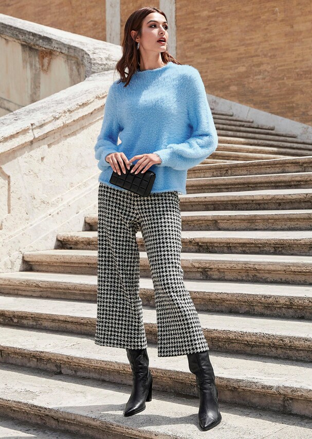 Pullover mit Flausch-Optik 6