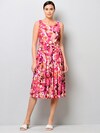 Kleid mit Falten in der Taillennaht thumbnail 1