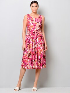 Kleid mit Falten in der Taillennaht thumbnail 1
