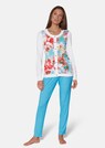 Jersey jacket with floral print inserts thumbnail 2