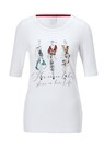 Besticktes T-Shirt mit bunten Pailletten thumbnail 1