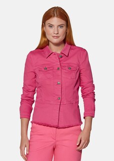 Jeansjacke mit Schößchen thumbnail 1