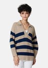 Streifen-Pullover mit Wolle und Kaschmir thumbnail 1