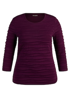 T-shirt en jersey avec motif ondulé thumbnail 6