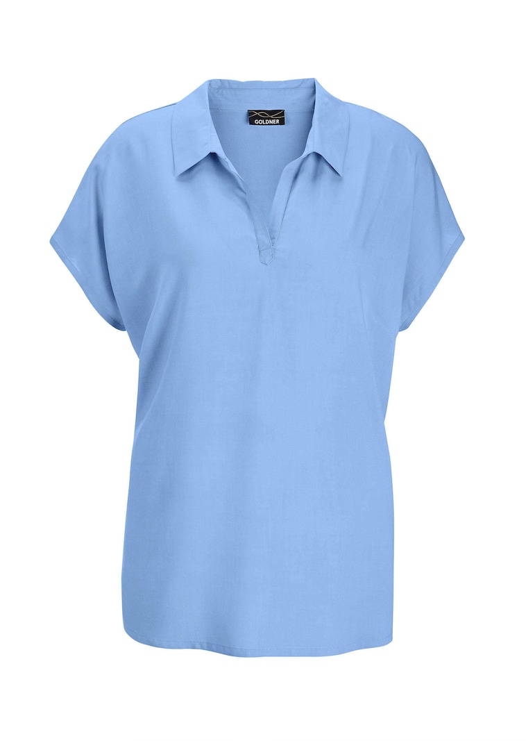 Chemisier avec col chemise ouvert