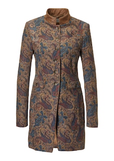 Cord-Gehrock mit Paisley-Muster thumbnail 1