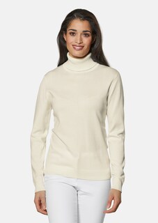 Strickpullover aus Viskose-Stretch thumbnail 1
