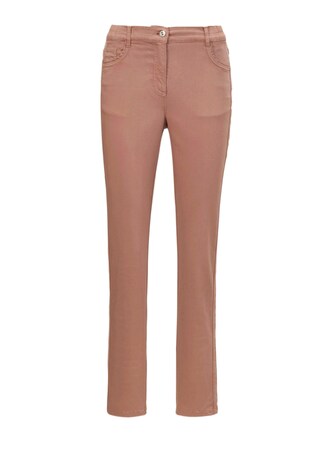 camel Hose Carla in jeanstypischer Form und trendstarker Farbe