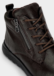 Chaussures basses en cuir nappa thumbnail 3