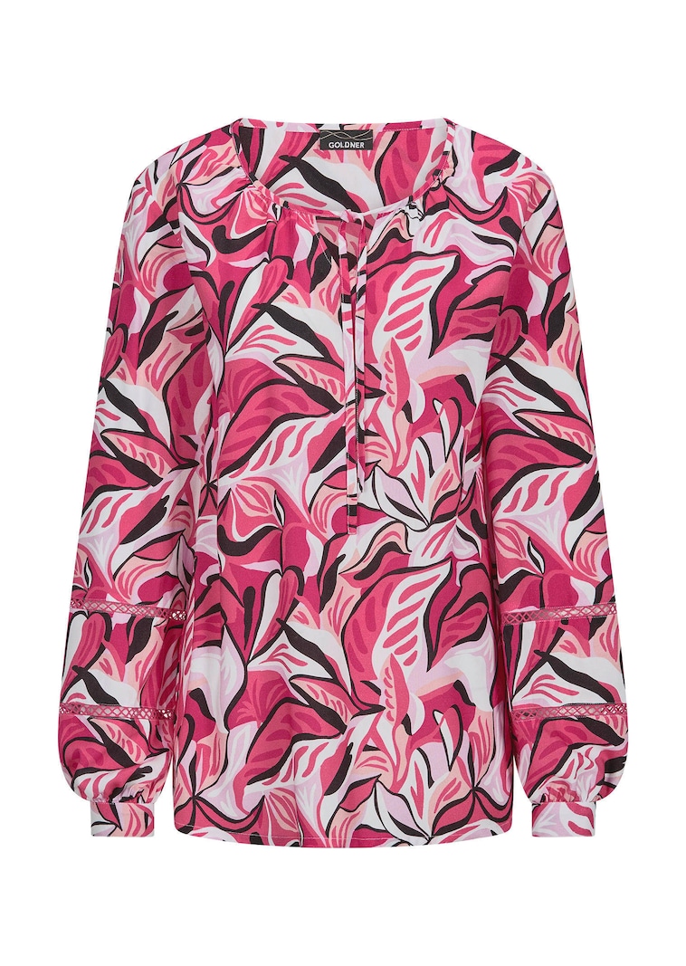 Blouse en viscose avec manches originales