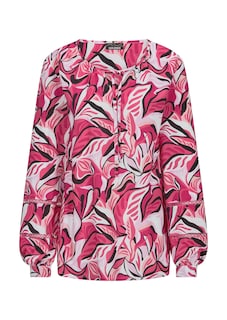 Viskose-Bluse mit Statement-Ärmeln thumbnail 6