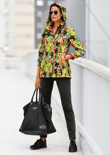 Bedruckte Outdoorjacke mit Kapuze thumbnail 7