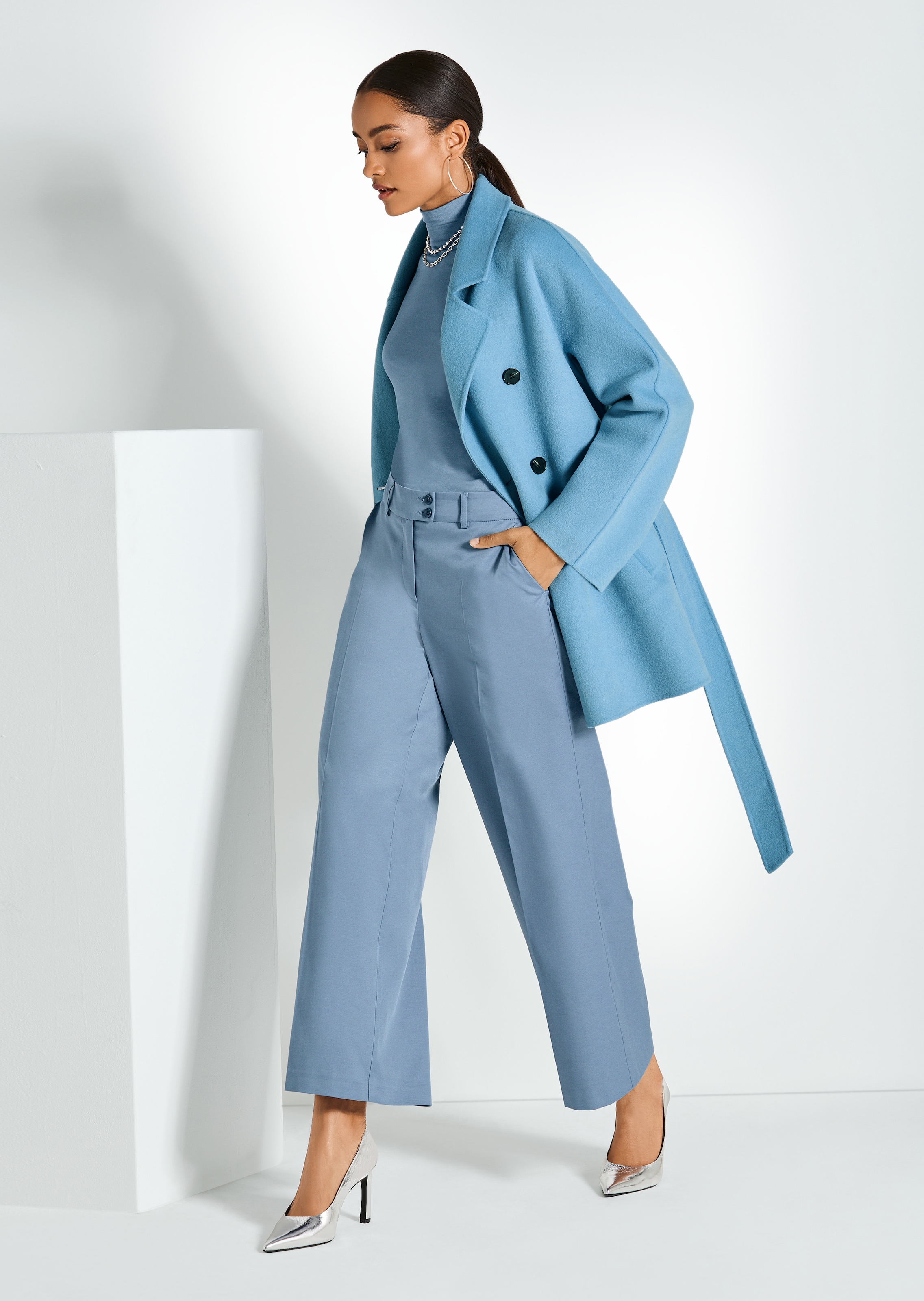 Culotte mit Bügelfalten