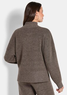 Weicher Pullover mit Seitenschlitzen thumbnail 2