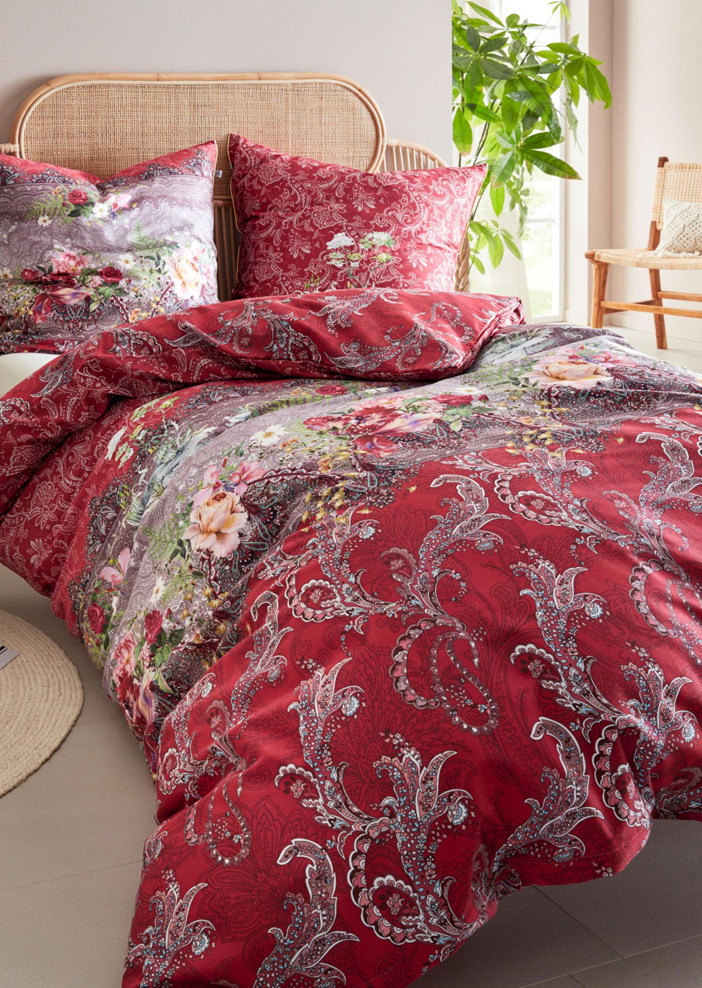 Parure de lit en satin