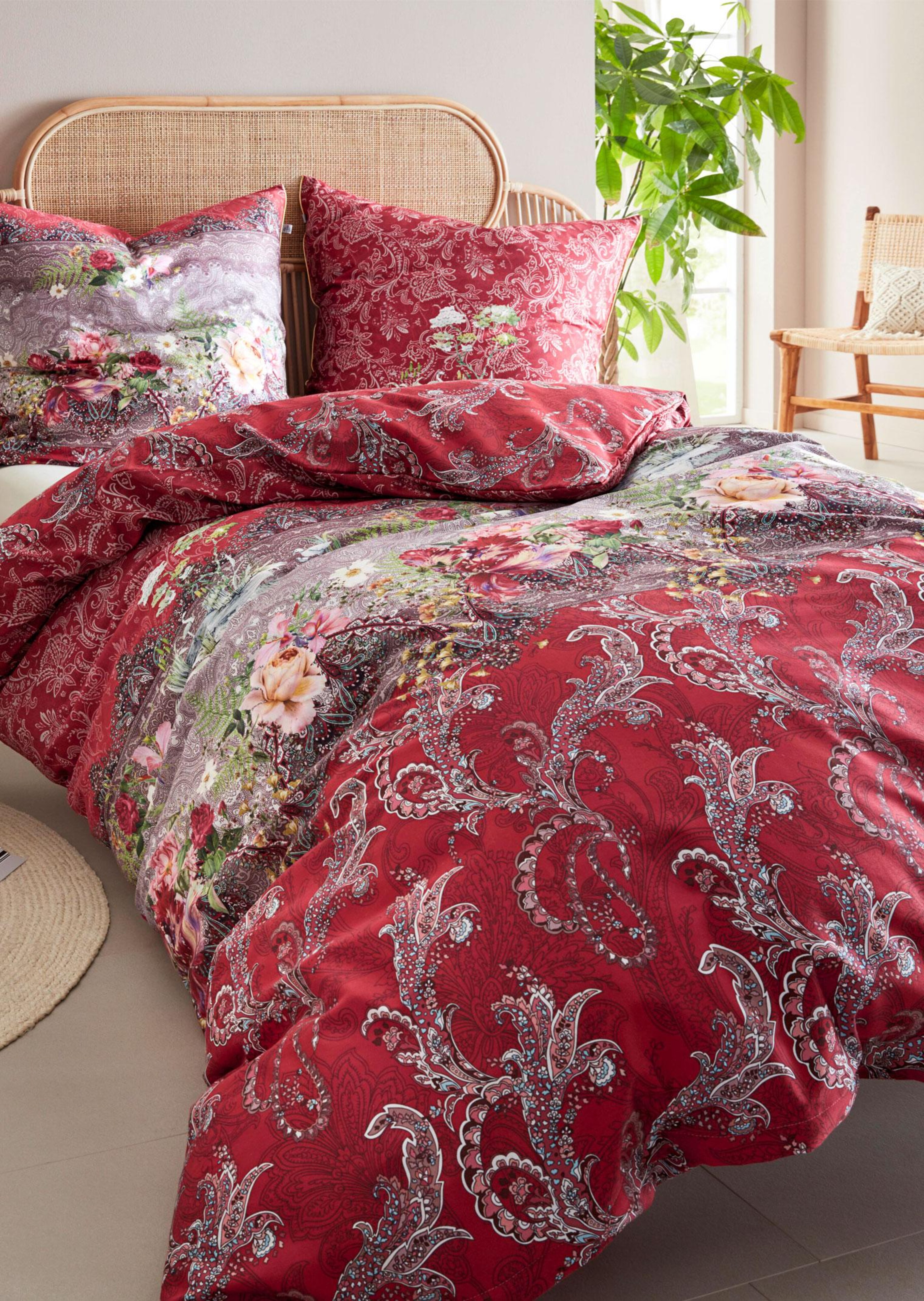 Parure de lit en satin