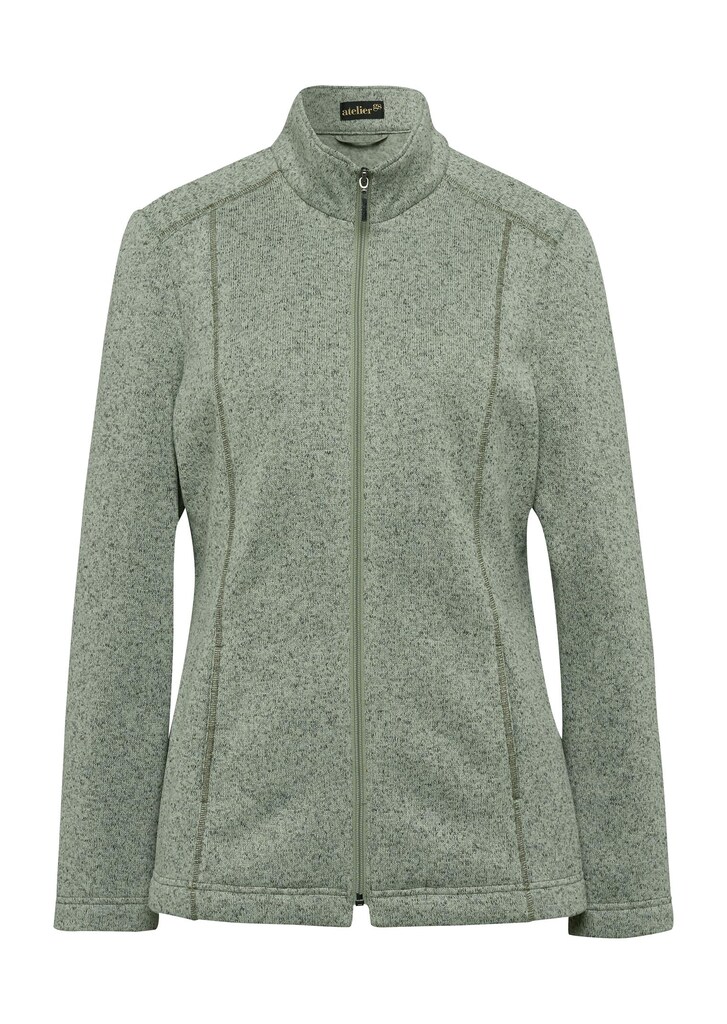 Kuschelweiche Strickfleece-Jacke