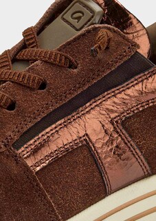 Eleganter Sneaker aus Veloursleder thumbnail 3