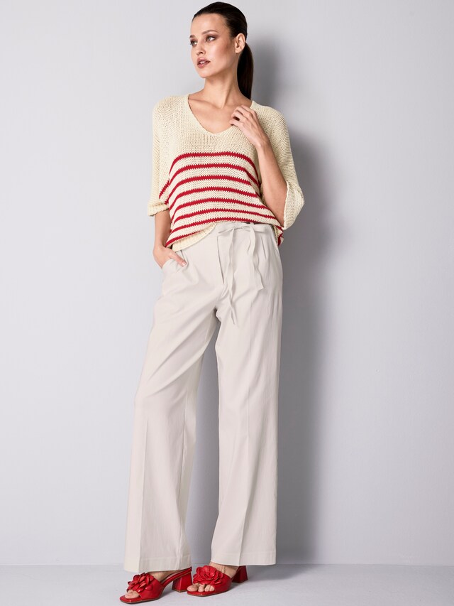 Pullover mit Streifen 1